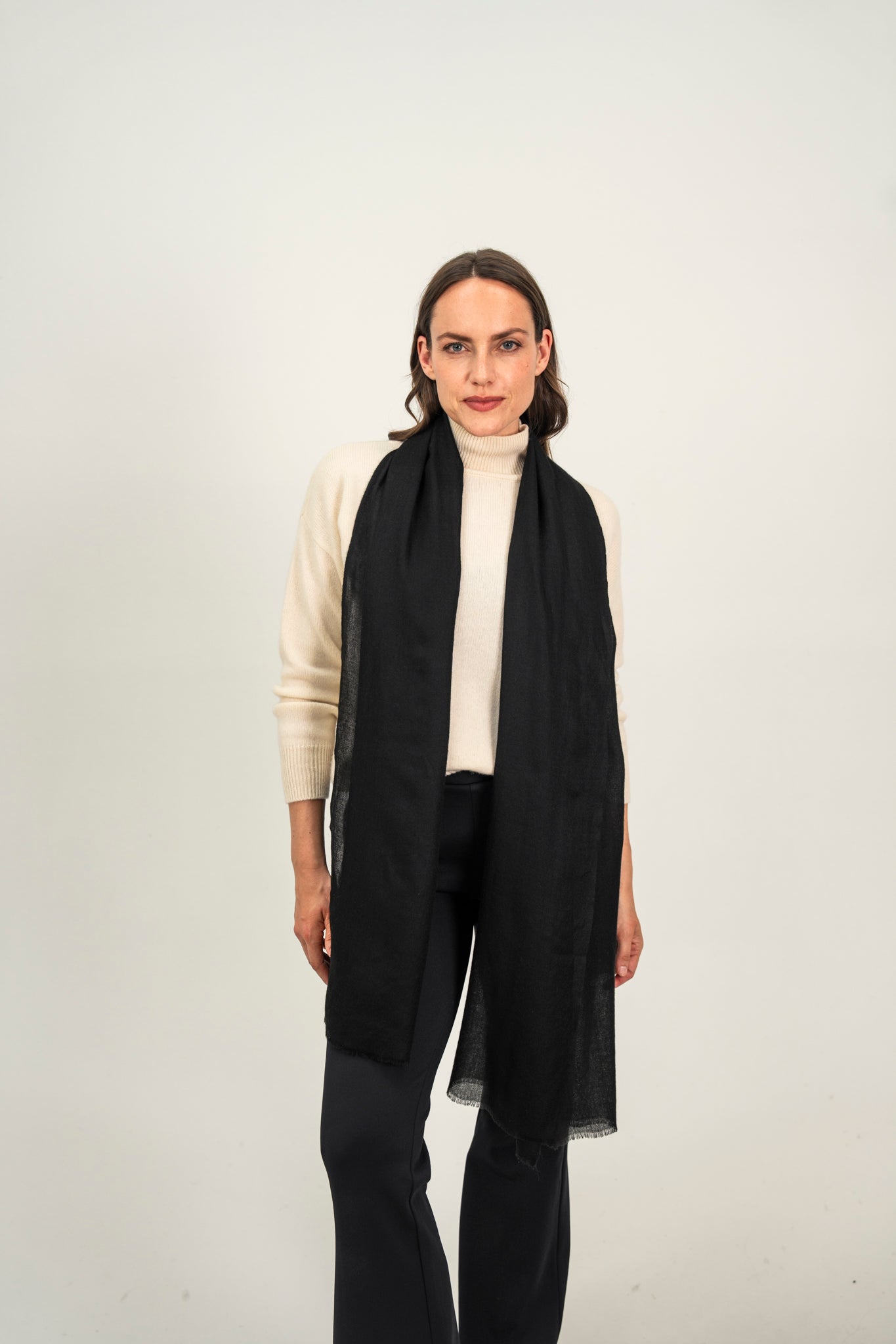 Pashmina Schal - The Breeze in Persian Black - Marici