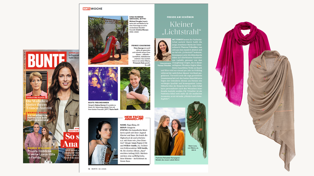 BUNTE kürt Mārīci zum Label To Watch - kleiner "Lichtstrahl"