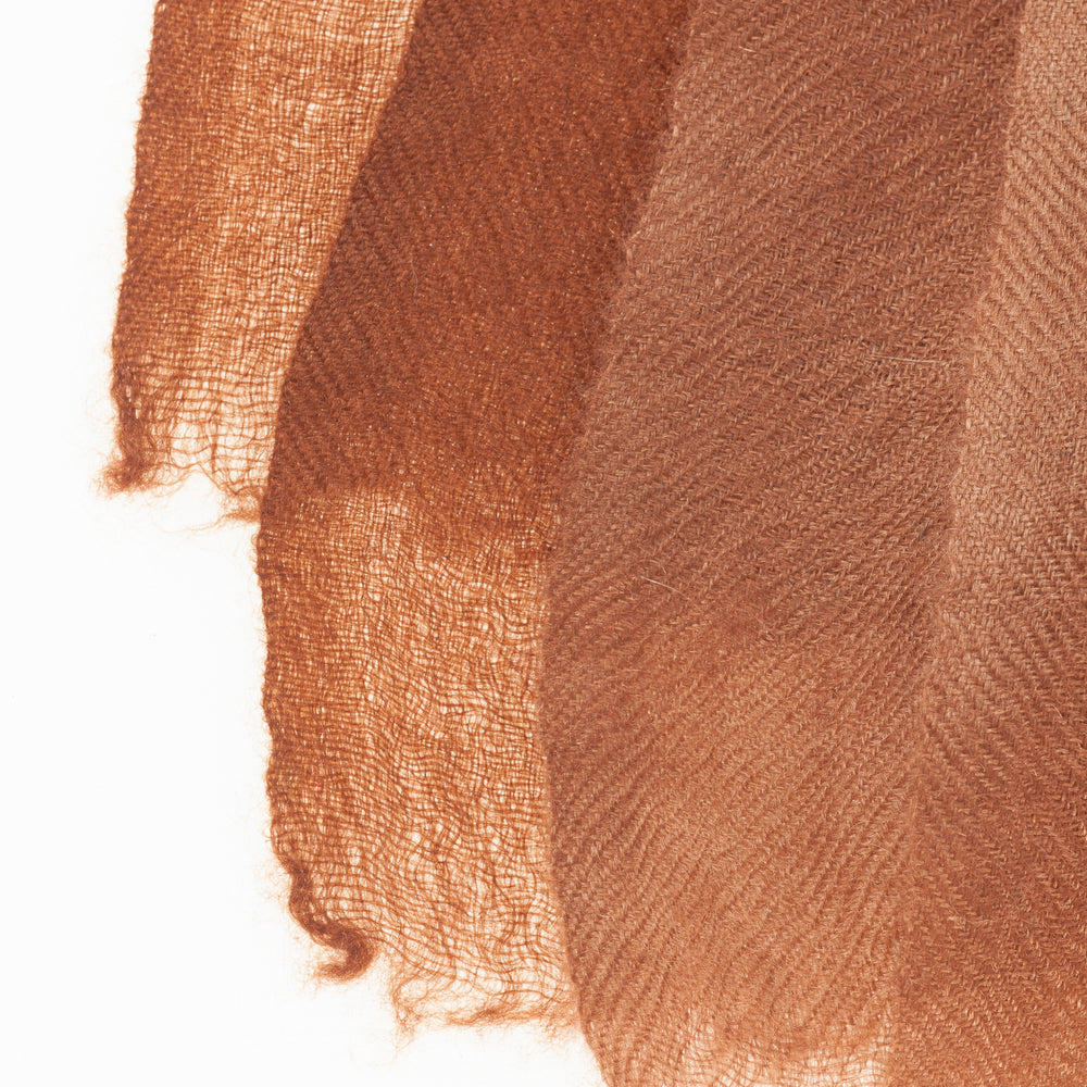 
                      
                        The Breeze Ombré Toffee I Pashmina
                      
                    