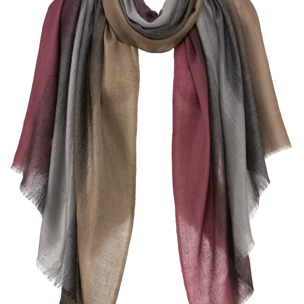 Pashmina Schal - The Breeze  Dusky Vineyard  - Marici