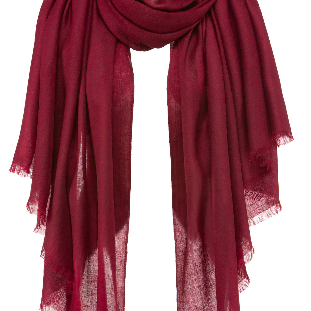 Beloved Rosewood Red Pashmina Schal Kaschmir Marici