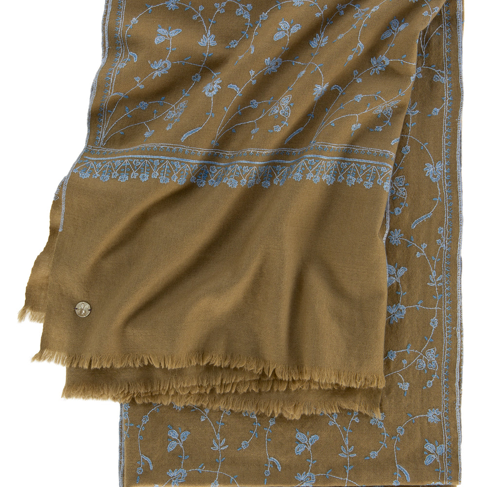 
                      
                        The Adorned Arctic Blossom | Pashmina
                      
                    