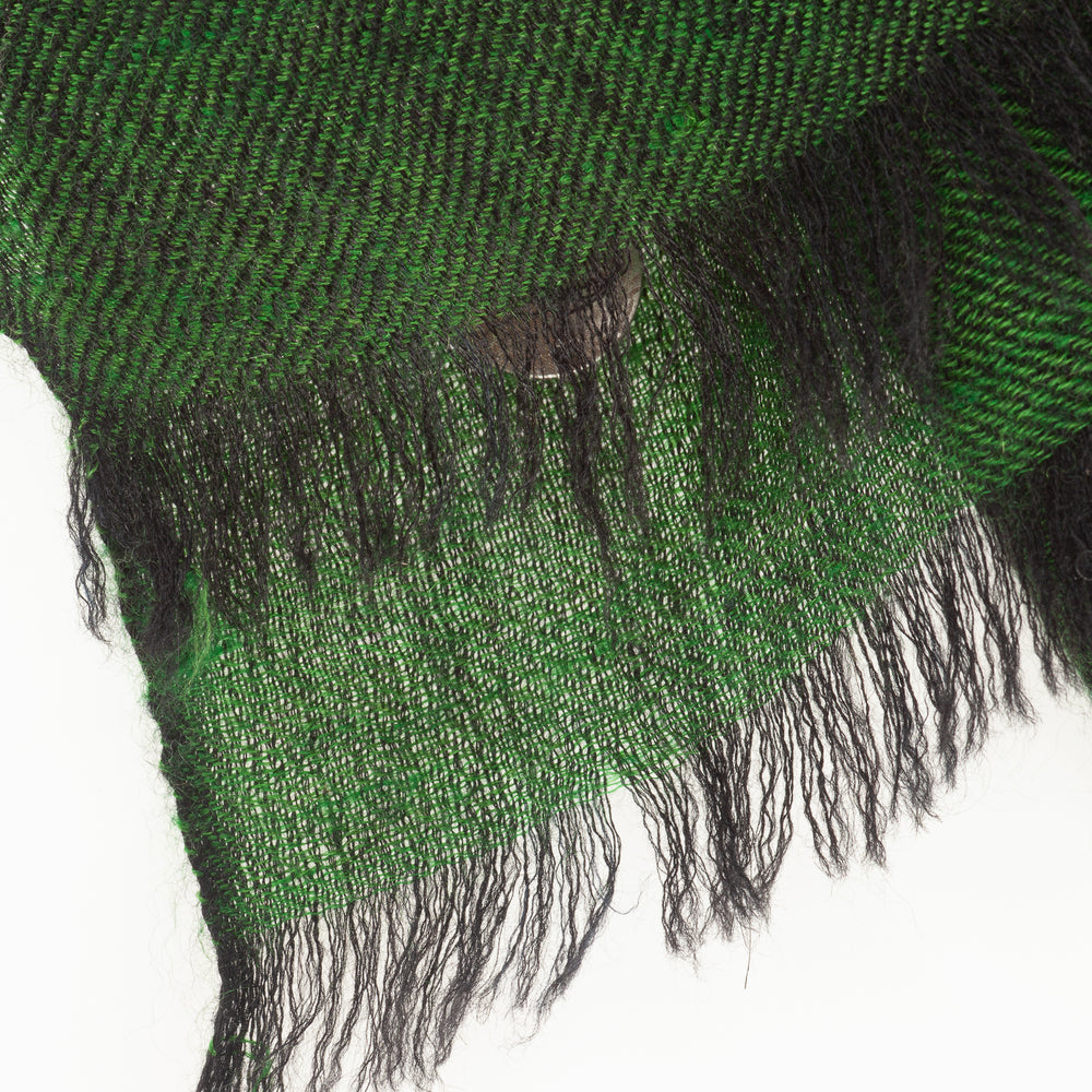 
                      
                        The Adorned Green Goddess| Pashmina
                      
                    