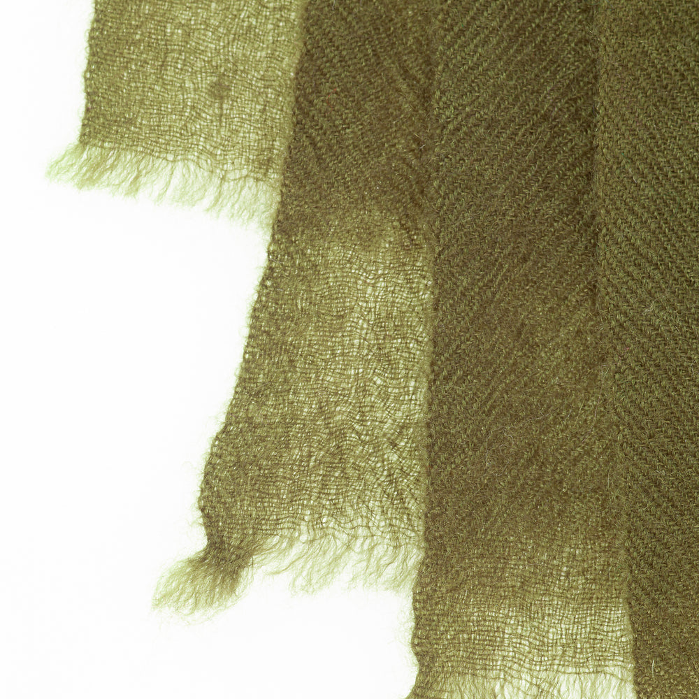 
                      
                        The Breeze in Alluring Olive | Pashmina
                      
                    