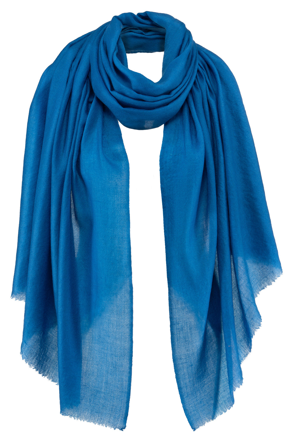 The Breeze in Ocean Azure I Pashmina