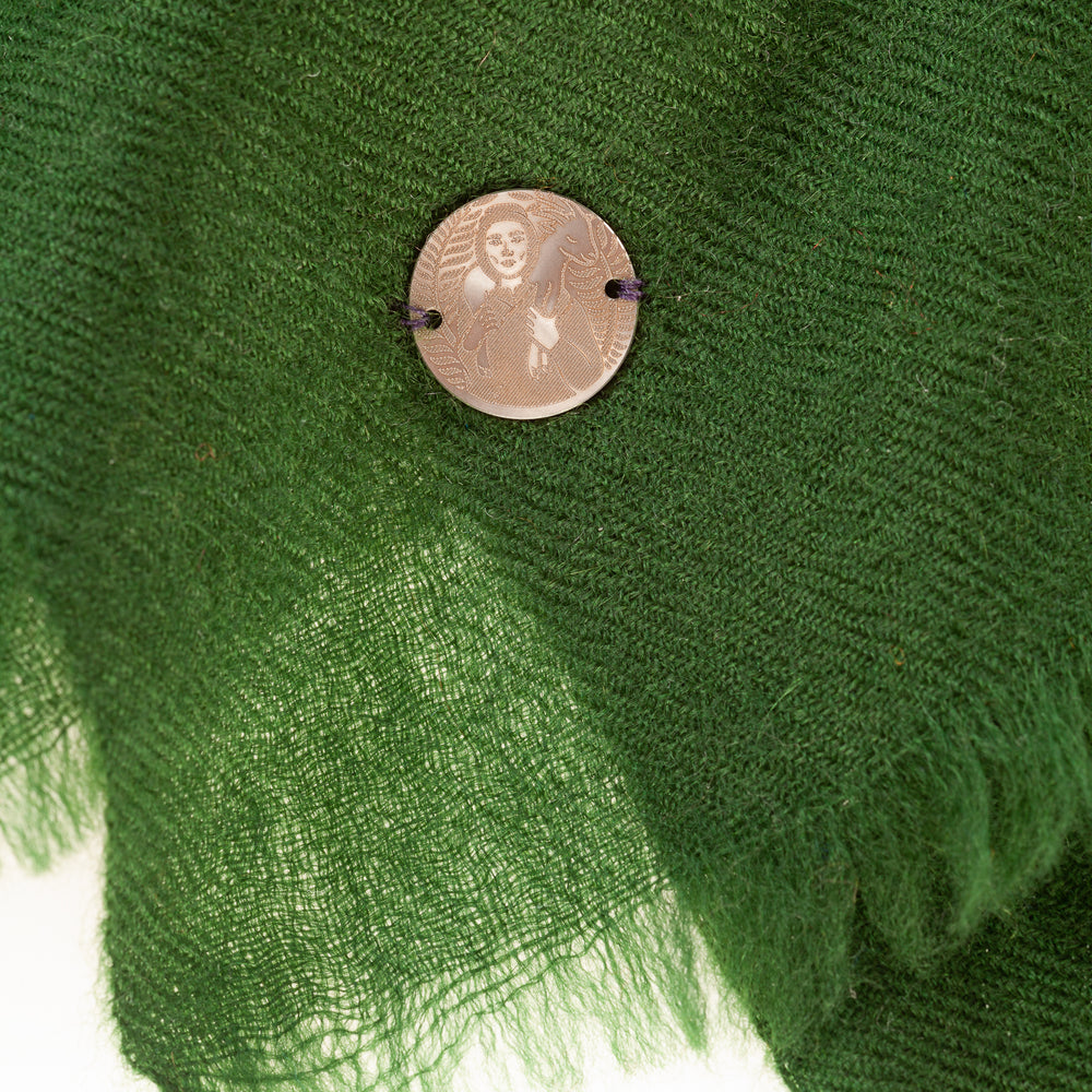 
                      
                        The Breeze in Forest Green | Pashmina
                      
                    