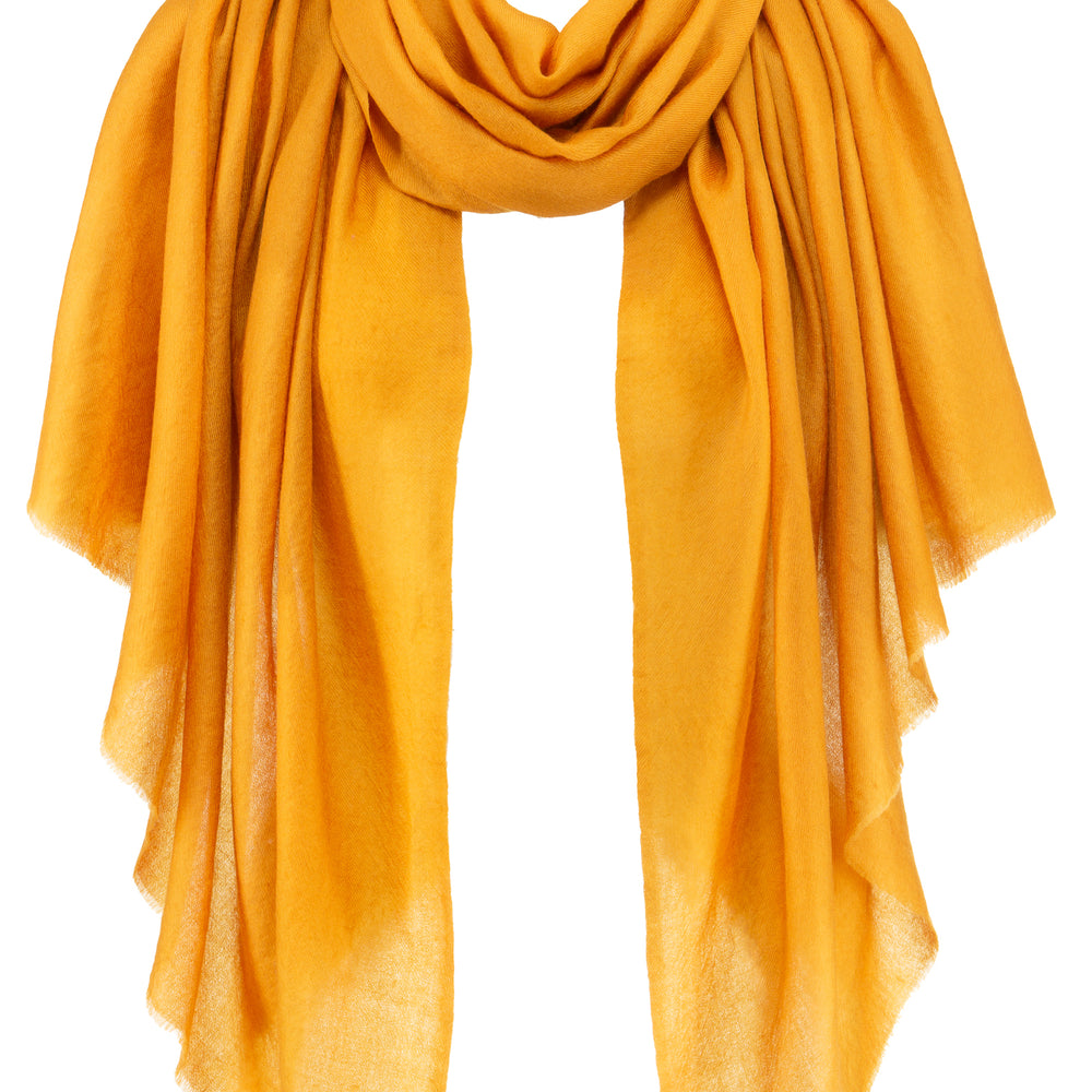 Pashmina Schal - The Breeze in Autumn Marigold - Marici