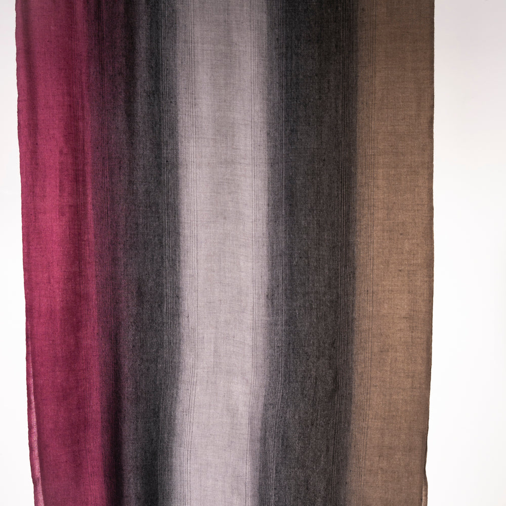 The Breeze Stripes Collection in Aubergine, Olive, Grey