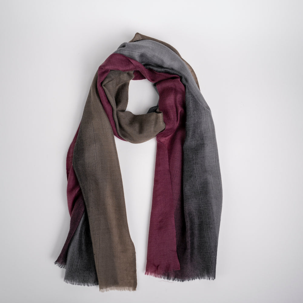 
                      
                        The Breeze Stripes Collection in Aubergine, Olive, Grey
                      
                    