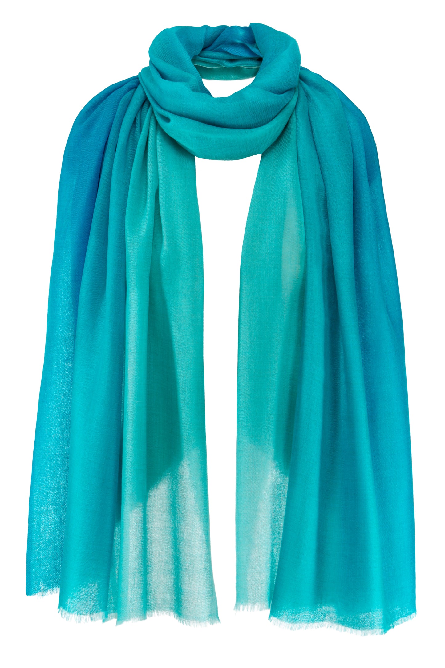 Pashmina Schal - The Breeze Ombré Summer Blues - Mārīci