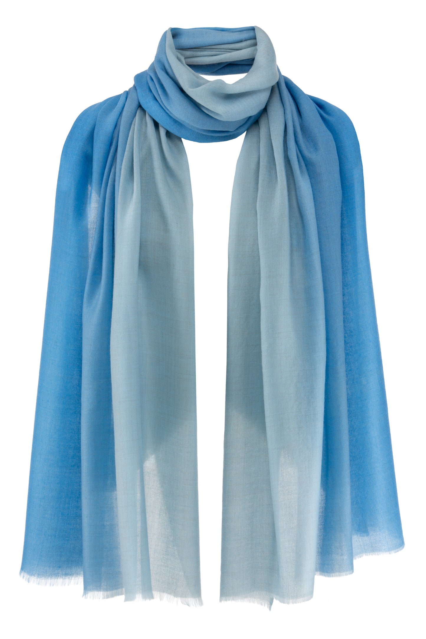 Pashmina Schal - The Breeze Ombré Hues of Blue - Mārīci