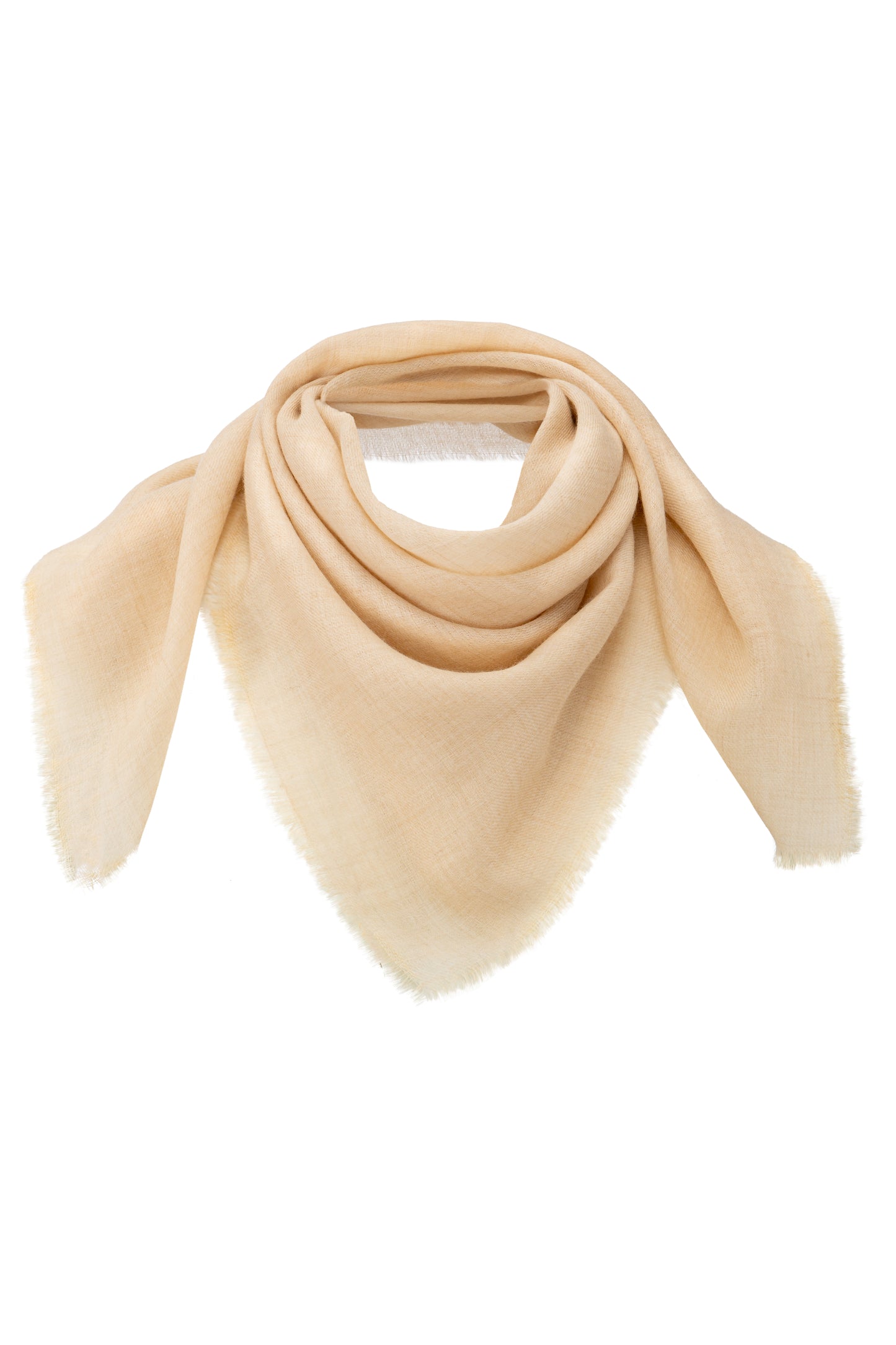 Kaschmir Carré Bandana - The Carré in Creme White - Mārīci