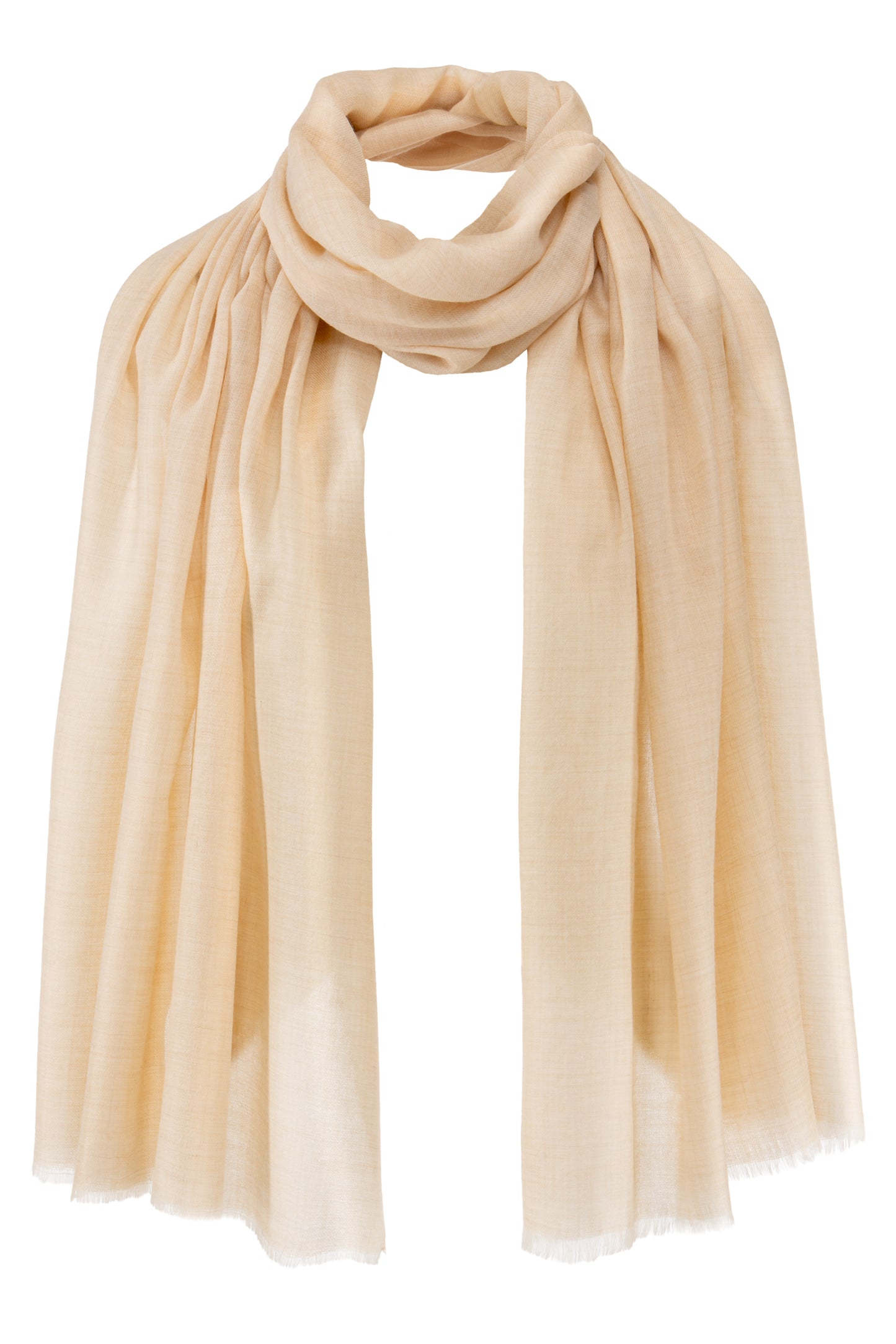 Pashmina Schal - The Breeze in Off White - Mārīci