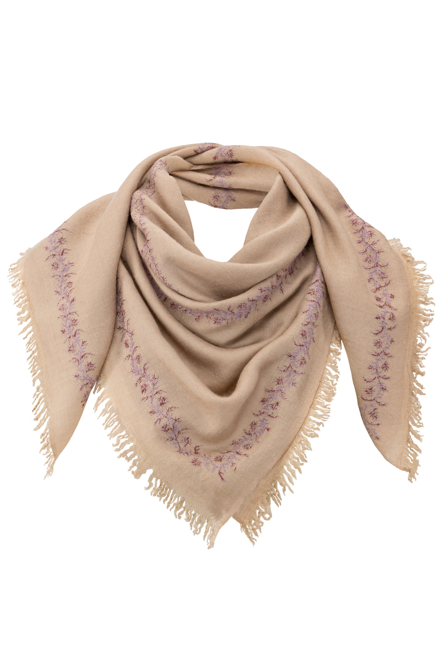 Kaschmir Carré Bandana - The Carré Adorned in Provence Love - Mārīci