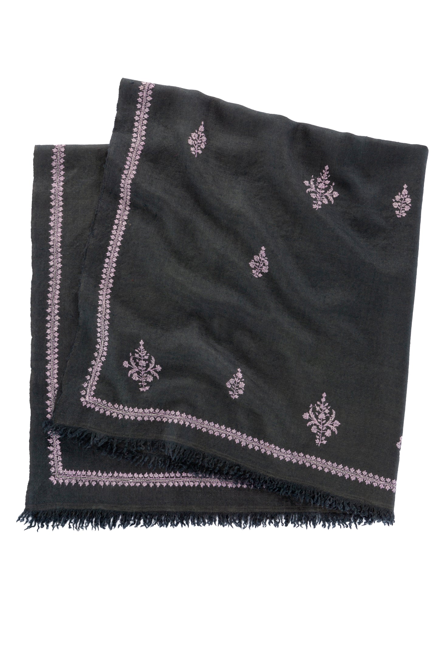 Kaschmir Carré Bandana - The Carré Adorned in Grey Alhambra - Mārīci