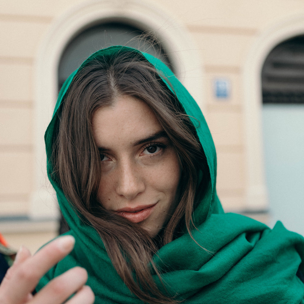 
                      
                        Pashmina Kaschmir Schal - The Breeze  - Timeless Emerald - Marici 
                      
                    