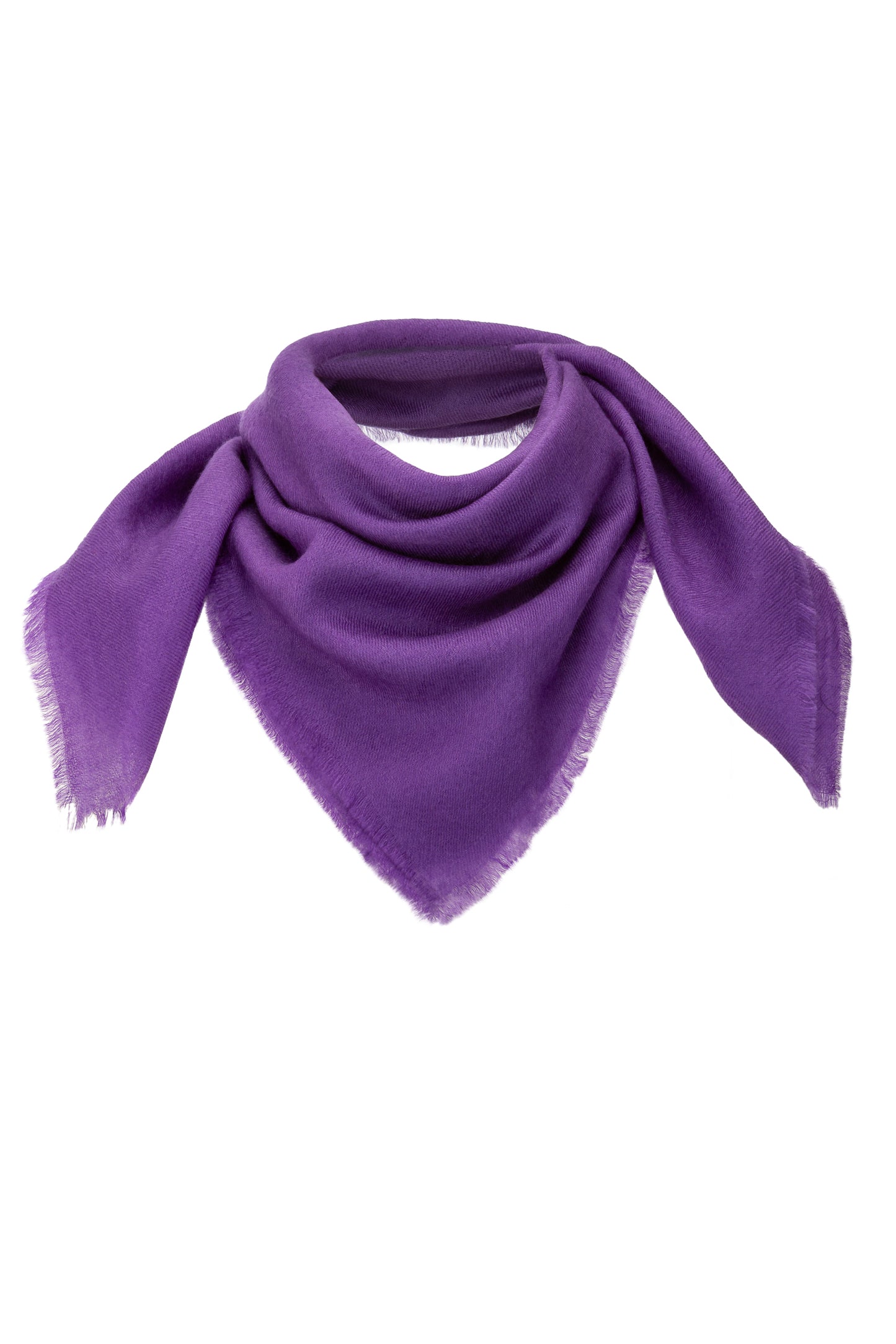 Kaschmir Carré Bandana in Lila
